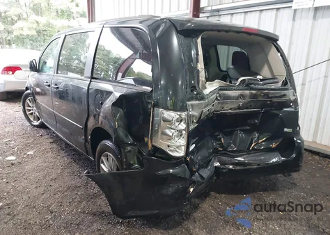 2013 Dodge Grand Caravan Sxt из США, поврежденный, VIN 2C4RDGCG9DR726948